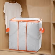 Btomtd Comforter Storage Bag,Clothing Storage Bags,Clothing Storage Bags With Handle And Zipper, Travel Moving Bags For Small Clothes Throw Pillows Quilts