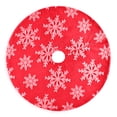 thumbnail image 1 of Árbol De Navidad Felpa Jacquard Copo De Nieve Vestido De Árbol De Navidad Decoración De Navidad Regalo Perfecto Para Familiares Y Amigos Sweethay HA042670-04, 1 of 6