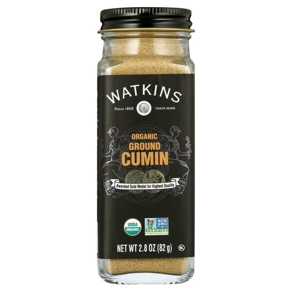 Watkins Gourmet Organic Spice Jar, Ground Cumin, 2.8 oz