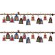 thumbnail image 1 of Bolsas de calendario de adviento de Navidad, 24 piezas, pegatinas de fieltro con número creativo, bolsa colgante para Calendario de dulces, decoraciones para el hogar para fiesta de navidad, 1 of 3