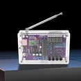 thumbnail image 4 of Kit De Montaje De Radio Fm Kit de montaje de radio FM RDA5807S Kit de radio electrónico con pantalla de tubo Nixie 87-108MHz, 4 of 6