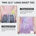 thumbnail image 6 of Dreamy Pastel Sky Apron-Garden Aprons for Women with Pockets-Cotton Linen Waterproof Kitchen Cooking Gardening Aprons Adjustable for Kitchen,Cooking,BBQ and Salon 33x27 Inch, 6 of 7