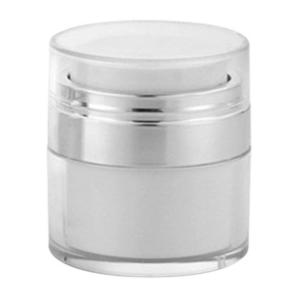 WIFKLSIIPG Cream Jar Vacuum Bottle Empty Airless Cosmetic Container The Refillable Container for Creams & Lotions Leak Proof BPA FREE Portable Travel Size Container