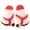 Red, variant on Slippers For Women Fuzzy Slippers Cute Cartoon Fluffy Plush House Slippers For Women Men Indoor Blue One Size
