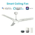 thumbnail image 1 of SMAAIR Marble Modern Ceiling Fan, Works with Alexa, Google Home and Siri, 1 of 8