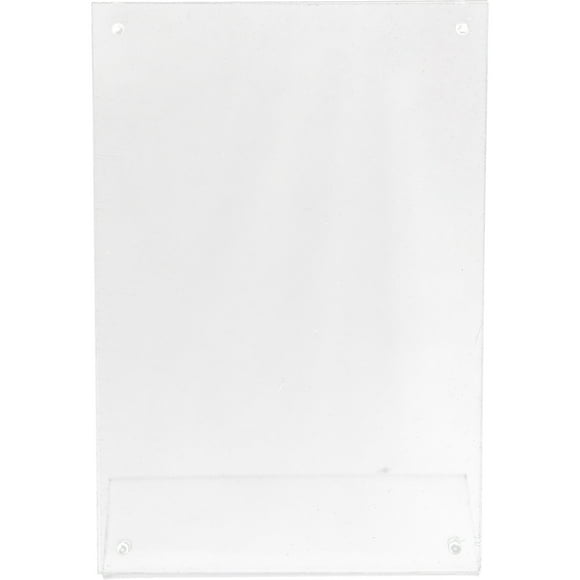 Tabletop Acrylic Sign Clear Price Sign Holder Poster Menu Sign Holder Price Sign Display Stand