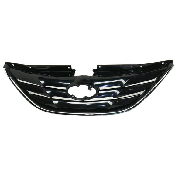 For 2011-2014 Sonata Grille Assembly Front Black Plastic HY1200162 863503S000