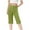 Army Green, variant on Lenpel Girls' Knee Length Yoga Pants High Waisted Straight Leg Bermuda Lounge Shorts Casual Athletic Shorts with Pockets