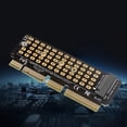 thumbnail image 4 of Tarjeta adaptadora M2 NVME  aceleradora M.2 m-Key SSD a PCIE4.0 para 2230-2280, 4 of 7