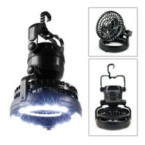 Odoland Portable LED Camping Lantern with 18 LED Flashlight Ceiling Fan for Outdoor Hiking Fishing Outages and Emergencies Tent