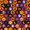 Patchwork Pumpkin, variant on Halloween Shower Curtain, Funny Pumpkin Polyester Fabric Bathroom Decor Curtain, Machine Washable Waterproof, Halloween Holiday Gift for Women Men, 72 x 72 Inches