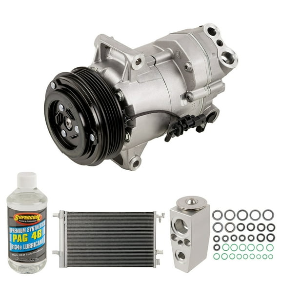 A/C Kit w/ AC Compressor Condenser & Drier For Buick Verano 2012 2013 2014 2015 2016 - BuyAutoParts