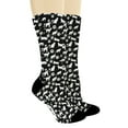 thumbnail image 2 of ThisWear Cat Mom Gifts Best Cat Mom Ever Cat Crew Socks Pat Paws Cat Lover Socks 2-Pairs Novelty Crew Socks, 2 of 5