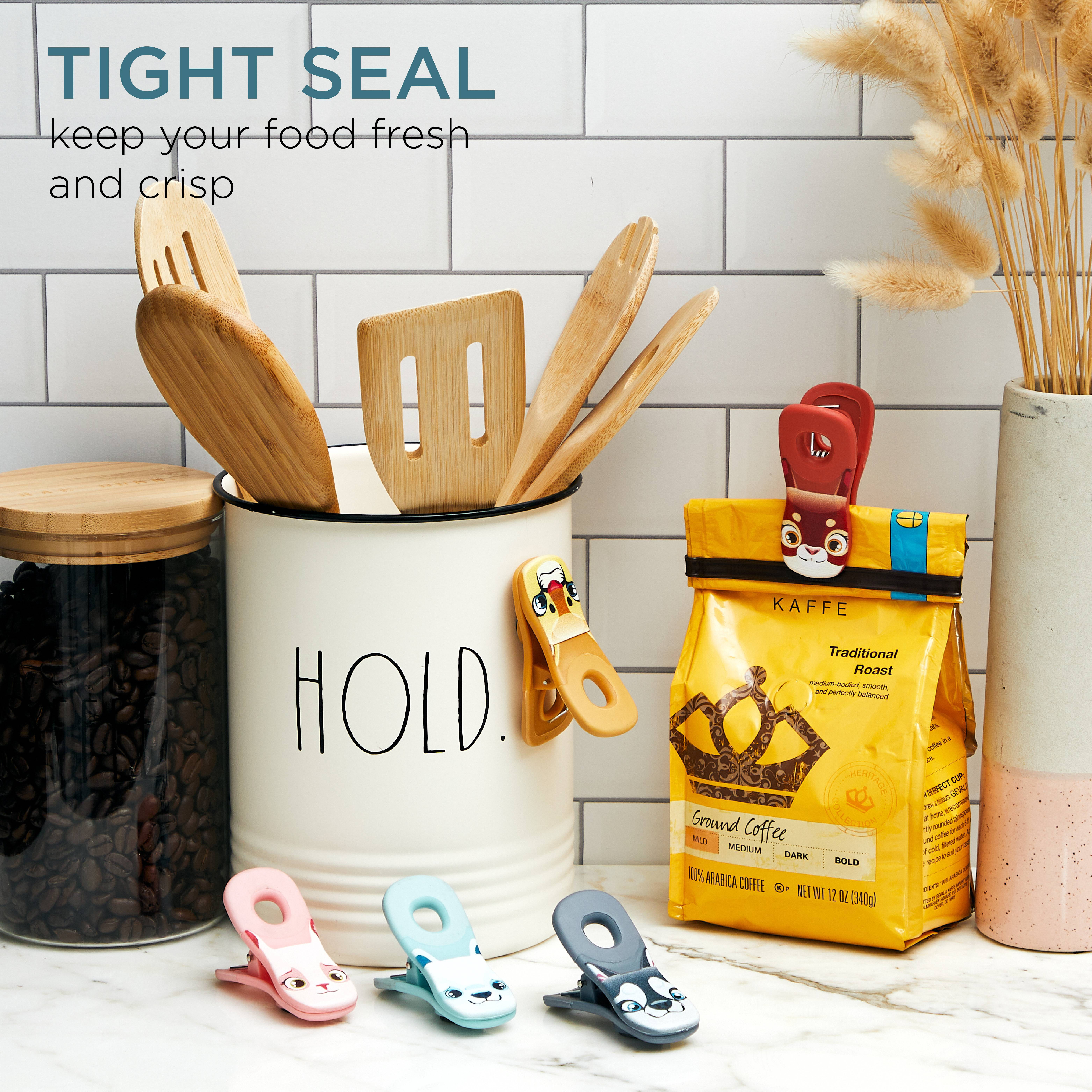 10 Kitchen Chip Snack Food Storage Sealing Bag Clips Clamps Multi Purpose  Craft, 1 - Harris Teeter