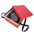 thumbnail image 2 of Gift Box Square Lipstick Cosmetic Aromatherapy Storage Case Birthday Valentine's Day ChristmasRed(Combo A), 2 of 14