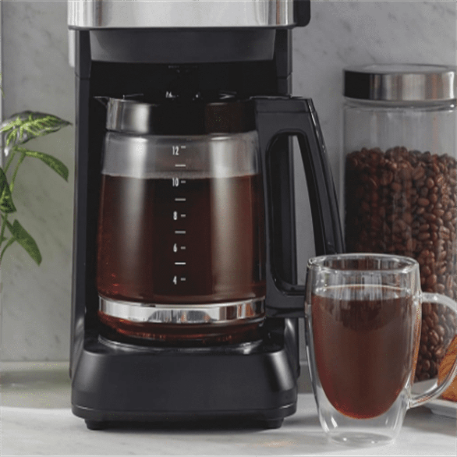 12 Cup Programmable Coffee Maker,  Drip Coffee Maker