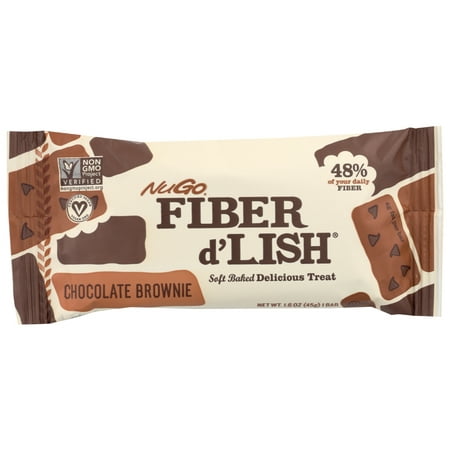 UPC 187471000156 product image for Nugo Nutrition Bar - Fiber Dlish - Chocolate Brownie , 1.6 Oz | upcitemdb.com