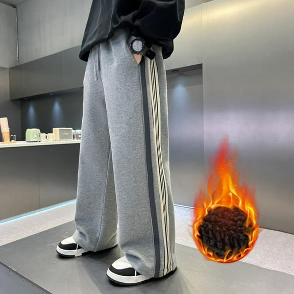 Kids Girl Sweatpants High Waisted Loose Straight Leg Athletic Sweatpants with Pockets Sweatpants for Girls 8-10 Years