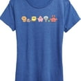 thumbnail image 3 of Spongebob Squarepants - Adorabob Lineup - Women's Short Sleeve Graphic T-Shirt, 3 of 6