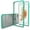 Teal, variant on Luvvitt Clear View Hybrid Case for iPhone 7 Plus and 8 Plus - Teal