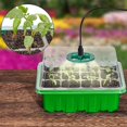 thumbnail image 4 of Pinkiou Seed Starter Kit Seed Starter Tray with Grow Light, 5 Packs Plant Starter Trays with Humidity Dome Germination Tray with 60 Cells, Reusable Plant Growing Trays Garden Starter Kit, 4 of 10