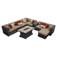 thumbnail image 1 of Venice 10 Piece Outdoor Wicker Patio Furniture Set 10h, 1 of 2