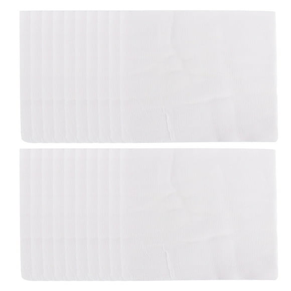 100pcs Almohadillas de gasa sanitarias desechables de 100 unids Papel de máscara facial para salones de belleza