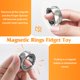 thumbnail image 5 of Anillos magnéticos Fidget Spinner INNÔPLUS de acero inoxidable, 5 of 7