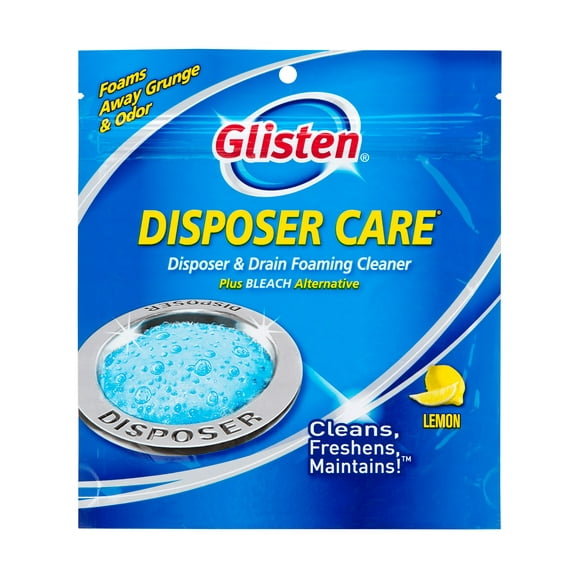 AH2371383 Glisten Disposer Care Cleaner, Lemon Scent, 4 uses