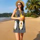 thumbnail image 3 of Disketp Bee Gnome With Sunflower para Vestido sin Mangas para Mujeres, Vestidos de Verano para Mujeres, Casual y Holgado para la Playa, 3 of 7