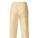 thumbnail image 5 of Hombres Casual Summer Beach Pantalones sueltos Pantalones de lino de algodón con bolsillos, 5 of 5