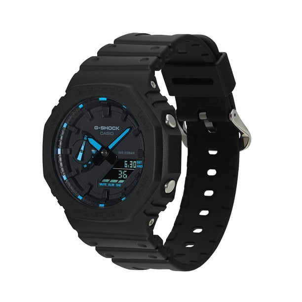 Casio G-Shock Neon Accent Analog Digital Quartz GA-2100-1A2 GA2100