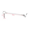 thumbnail image 4 of 4pcs Quick Release Pins Top Pin With Lanyard Screws for Yacht Marine Trailer, 4 of 8
