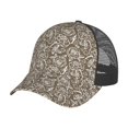 thumbnail image 6 of Lsque Flower Rose Printed Trucker Hat - Baseball Cap for Men Women - Breathable Mesh Side, Adjustable Fit - for Casual Wear, 6 of 7