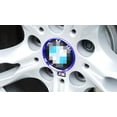 thumbnail image 5 of iJDMTOY (4) Anodized Blue Aluminum Wheel Center Cap Surrounding Ring Decoration Trims Compatible With BMW All 68mm, 5 of 5