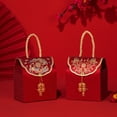 thumbnail image 3 of AYYUFE 1 Set Candy Box Delicate Nice-looking Paper Chinese Traditional Xi Character Gift Case for Wedding, 3 of 8