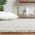 thumbnail image 4 of SAFAVIEH Ebony Adrian Striped Area Rug, Silver/Grey, 3' x 5', 4 of 7