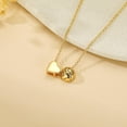 thumbnail image 4 of APSVO 18K Gold Plated Volleyball Love Heart Necklaces for Women Girls Mom Stuff Accessory Birthday Graduation Jewelry Gifts Teen Her Adults Coach Player Team Game Day Sports Athlete Kids, 4 of 6