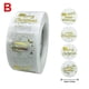 thumbnail image 2 of 500pcs Clear Merry Christmas Stickers Thank You Gifts Labels Xmas Seal Stickers, 2 of 4