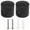 Black, variant on 2Pcs Ceiling Lights Cable Holder for Textile Cables with Screw and Expansion Tube Mounting Wall Ceiling Pins Light Accessories White
