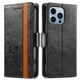thumbnail image 2 of Dteck for iPhone 14 Pro Max Wallet Case, Shockproof Magnetic PU Leather Flip Folio with Card Holders RFID Blocking Kickstand Anti-Scratch TPU Inner Shell Phone Case, black, 2 of 7
