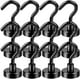 thumbnail image 1 of LOVIMAG Ganchos magnéticos fuertes, imanes de tierras raras de 25 libras, resistentes con gancho para refrigerador, fuerte gancho de crucero para colgar, imanes de techo para colgar, parrilla y cocina, 1 of 4