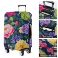 thumbnail image 5 of Pioneer Flower Floral Print Pattern Luggage Cover Fashion Suitcase Cover Baggage Covers Fit 25-28 Inch Luggage (Go Travel), 5 of 5