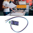 thumbnail image 3 of BIBABLYKE High Precise Digital Voltmeter LED Display DC0-100V Ranges Voltage Tester Panel Meter 3Wire 0.36Inch Digital Tube, 3 of 7