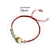 thumbnail image 2 of Pulsera de cuentas para mujeres y hombres, cordón ajustable tejido a mano, pulseras de hilo rojo con cuentas de Jade de la suerte, protección de la amistad, 2 of 5