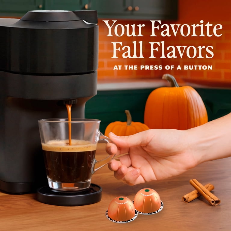 Starbucks Pumpkin Spice Flavored Coffee, Nespresso Pods for Vertuo
