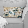 thumbnail image 2 of Designart "Seashell Coastal Serenity I" Floral Printed Throw Pillow, 2 of 5