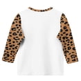 thumbnail image 4 of Unisex Kids Floral Pattern 3/4 Sleeve Tunic Tops Boho Blouses for Girls Dressy Casual Crew Neck Loose Fit Spring Tops Summer Fashion Shirts Lightweight Basic T-Shirts Pink 150, 4 of 4