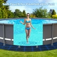 thumbnail image 7 of 28' Round Thicker Heavy Duty Pool Liner Pad for Above Ground Pool, Pool Padding Underlayment for Pool Bottom, Protects Your Pool Prevents Punctures Weed Barrier Comfortable underfoot, 7 of 7