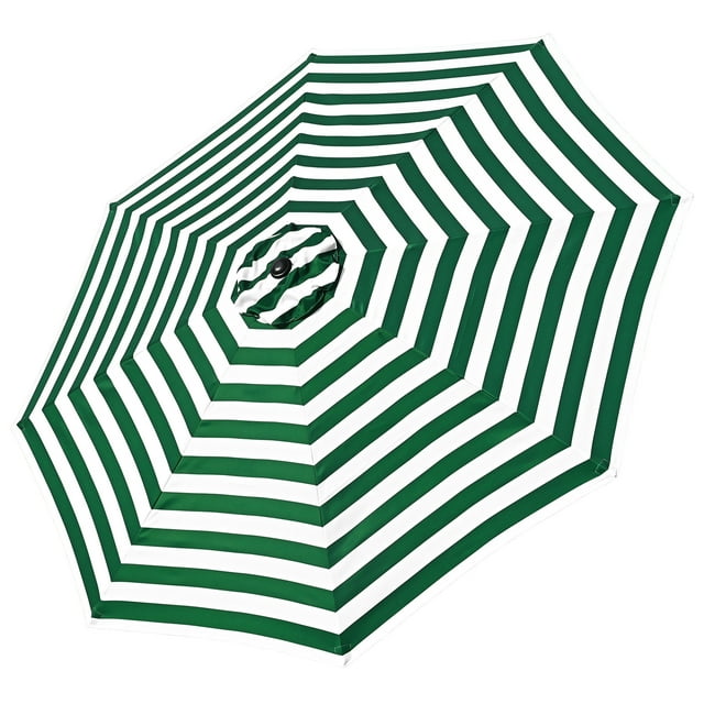 Yescom Parasol de Patio 10 Pi Auvent de Remplacement pour Marché Toit de Table Pare-Soleil Couverture Plage